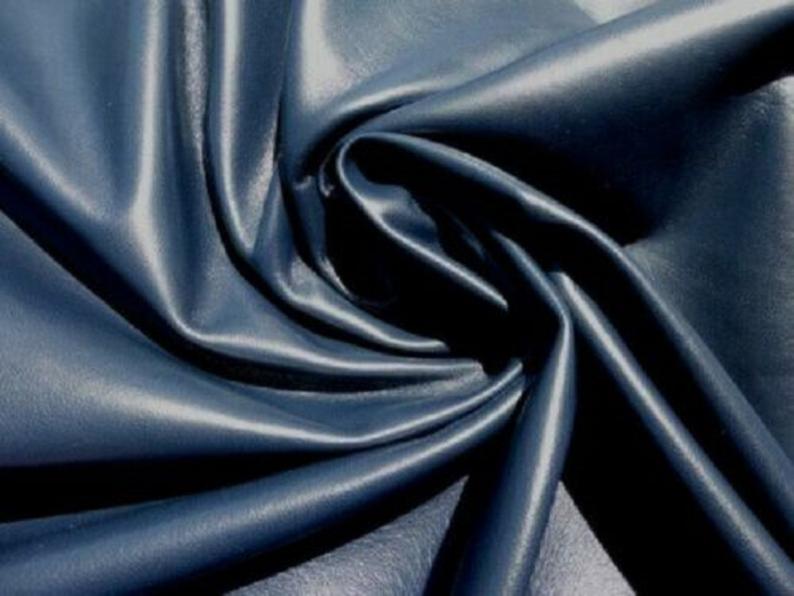 Double sided blue and navy latex sheeting