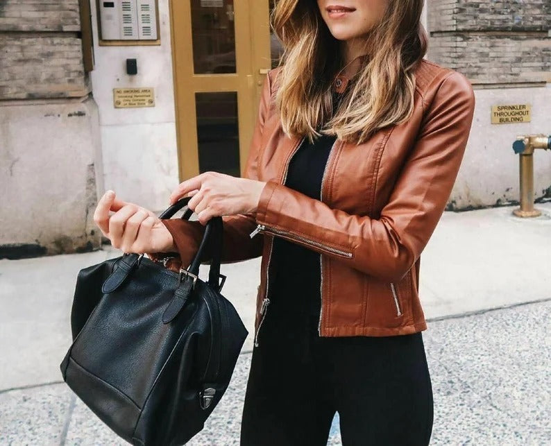 Women's Craftsmanship Leather Jacket